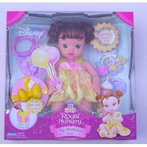  Disney Royal Nursery My Birthday Belle Princess Baby Doll 