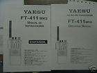 Yaesu FT 411 Service Manual, NEW, NEVER USED Original NOT A 