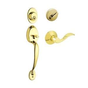 Schlage F58PLY505/F59ACC605LH Plymouth / Accent Entrance Handleset 