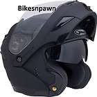 3XL GMax GM68S LED Max Flat Black Motorcycle Helmet  