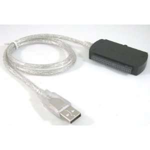  USB 2.0 to IDE Adapter Enclosure Cable for CD/DVD/HDD with 