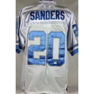   Barry Sanders Uniform   Authentic   Autographed NFL Jerseys Sports