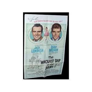  The Wackiest Ship On The Army Movie Poster 1960 