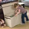 Large Collapsible Canvas Toy Box