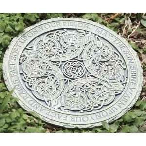  Roman 10.5 Celtic Garden Stepping Stone Irish Blessing May 