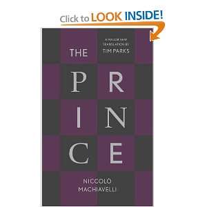  Prince (9781846140440) Niccolo Machiavelli, Tim Parks 