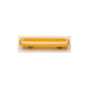  Sietto P 601 PC, Luster Marigold Glass Pull, Centers 3 
