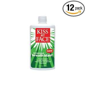  Kiss My Face Spearmint Breath Blast Trial Size (Pack of 12 