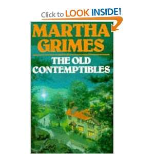 Old Contemptibles Grimes Martha 9780747236986  Books