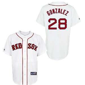   Red Sox Adrian Gonzalez Youth Home Replica Jersey