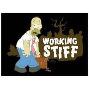  Magnets   The Simpsons   Working Stiff Toys & Games