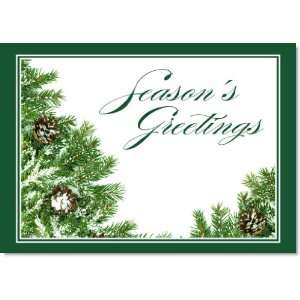  Seasons Greetings Pine Holiday Cards Software