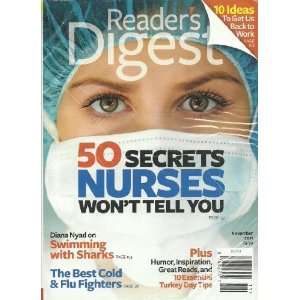 Digest Magazine November 2011 50 Secrets Nurses Wont Tell You Editor 