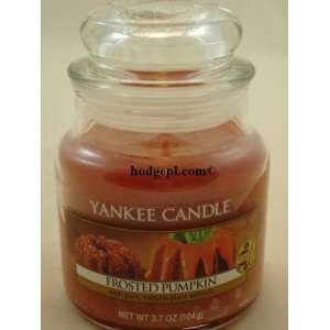Frosted Pumpkin 3.7 oz Candle by Yankee Candle 