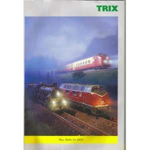  TRIX Model Railroad Catalog New Items for 2001 TRIX 