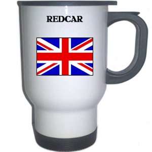  UK/England   REDCAR White Stainless Steel Mug 