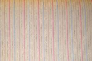 3D Pink/Blue/Beige Stripes textured vintage wallpaper  