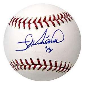  Francisco Liriano Signed Baseball   Autographed Baseballs 