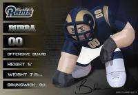 St Louis Rams NFL Bubba 5 Ft Inflatable Football Player 896332002474 