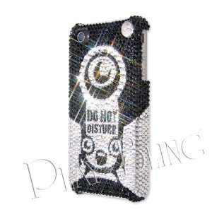  Do Not Disturb Swarovski Crystal iPhone 4 and 4S Case 