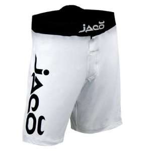    Jaco Resurgence MMA Fight Shorts   White