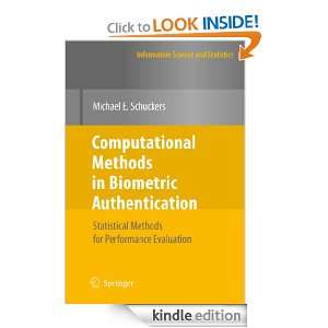 Computational Methods in Biometric Authentication Statistical Methods 
