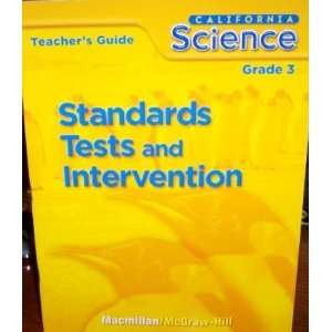  Standards Tests and Intervention, Grade 3 (California 