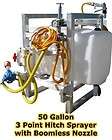 50 gallon sprayer boomless nozzle 12 gpm at 540 rpm