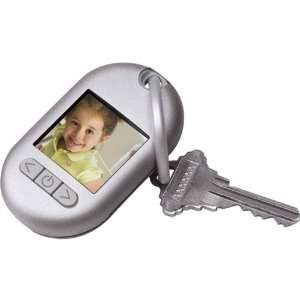 NEW Silver 1.5 Digital Photo Keychain (Photo & Video 