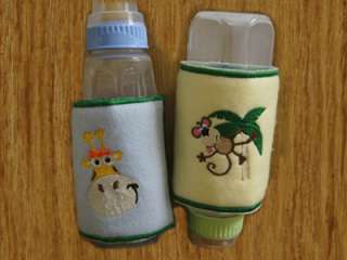 Baby Bottle Wraps Machine Embroidery Designs  