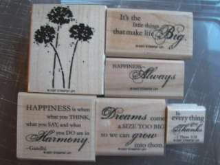 Stampin Up U Pick rubber stamp sets CHEAP Many to choose from  