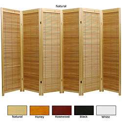 Wooden 6 foot 6 panel Marupa Room Divider (China)  