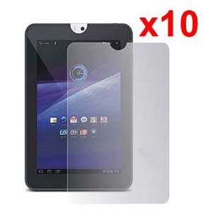 10X NEW CLEAR LCD SCREEN SHIELD PROTECTOR FOR TOSHIBA THRIVE TABLET 10 