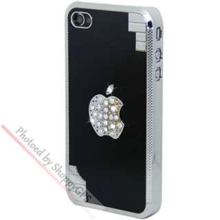 Pink Bling Glitter Crystal Diamond Aluminum Case Cover For Apple 