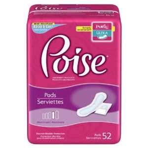 19063 Poise Maximum Liners or Pads W Side Shields, Full Case of 208 