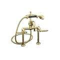 Kohler K 110 4 PB Vibrant Polished Brass Antique Bath Faucet With 