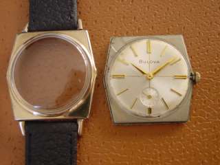 Vintage Bulova Mens Wrist Watch  Manual Wind  Cal. 11AL 