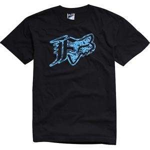  Fox Racing Youth Stockholm T Shirt   Youth Small/Black 