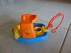 toy fisher price little people sail n float boat no