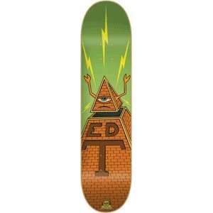 Toy Machine Templeton All Seeing Sect Skateboard Deck   8.0  