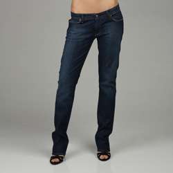 Rich & Skinny Womens Sleek Straight Leg Jeans  