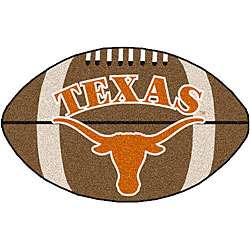 University of Texas Football Area Rug  