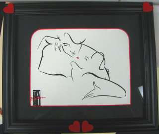 The Kiss by Ty Wilson Framed &Ready for your sweetheart  