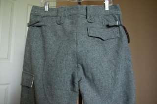 NWT Polo Raph Lauren Wool Cargo Pant 34X 34  
