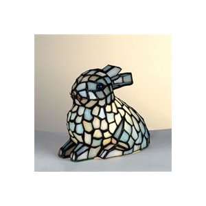 78260   Tiffany Bunny Accent Lamp   Table Lamps