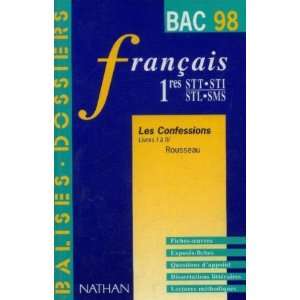  Rousseau Livres 1 à 4  Balises dossiers bac 98 français pour les 