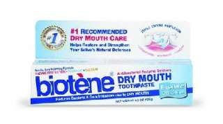 Biotene Dry Mouth Toothpaste Fresh Mint 4.5 oz 4 Pack  