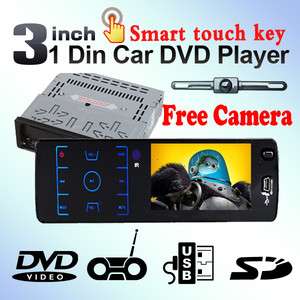   Car Deck DVD Player Radio Audio Vedio System+Free Backup CAMERA  