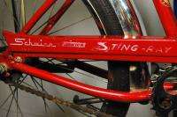   Schwinn Junior Stingray kids bike bicycle red 20 wheels banana seat