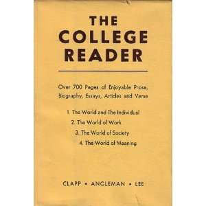  The College Quad A Collection of Freshman Readings Edwin 